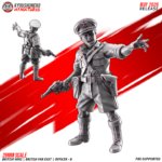 officer a pistol | british ww2 | far east | far east, kyoushuneko miniatures