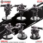 riflemen b | jetpack troopers | usa weird war, kyoushuneko miniatures (copy)