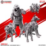 dog handler team a — british weird war | ww2 , kyoushuneko miniatures (copy)