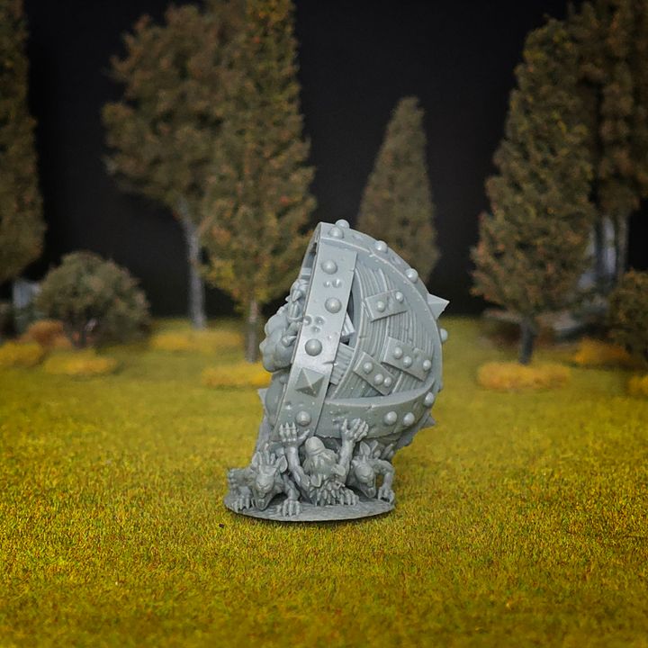 grimwheel shrine, gnawbound clans mom miniatures (copy)