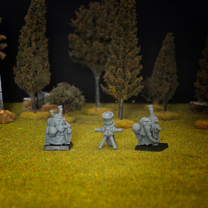 gnawfume mortar, gnawbound clans mom miniatures