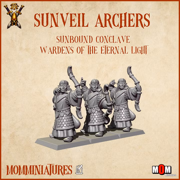 Sunbound Conclave Starter Army 1 – MoM Miniatures - Image 28