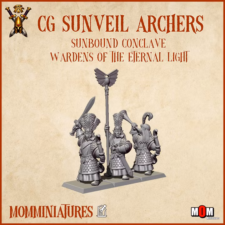 Sunbound Conclave Starter Army 1 – MoM Miniatures - Image 32