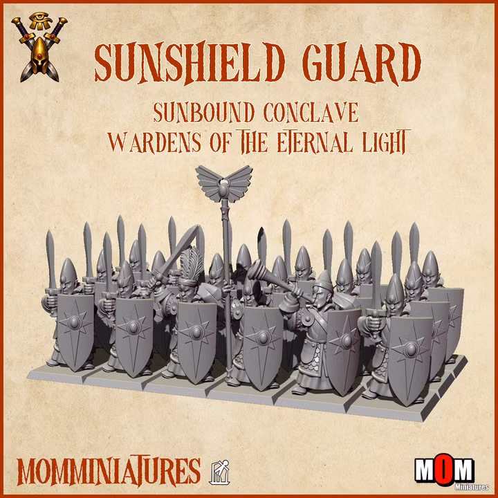 Sunbound Conclave Starter Army 1 – MoM Miniatures - Image 24