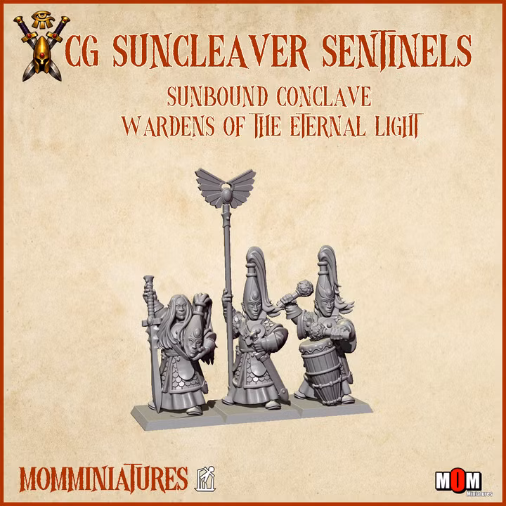 Sunbound Conclave Starter Army 1 – MoM Miniatures - Image 21