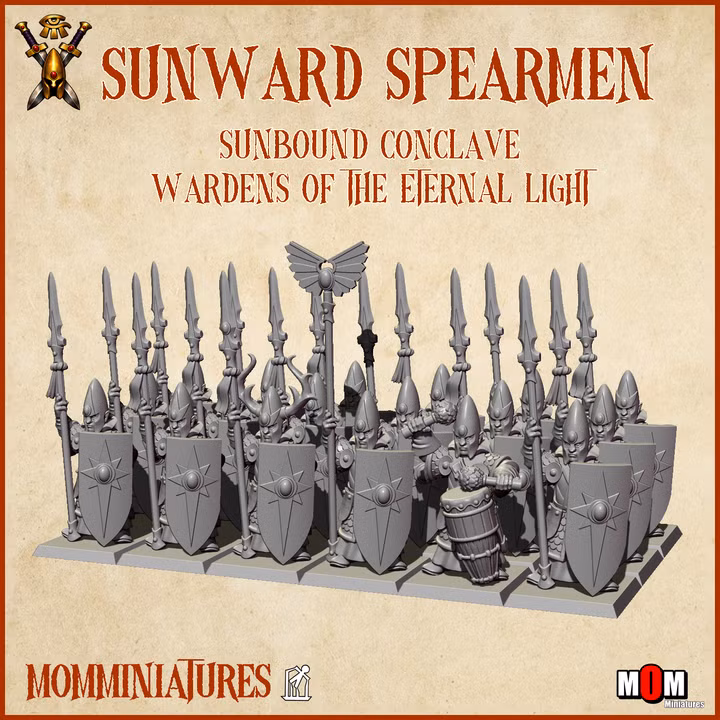 Sunbound Conclave Starter Army 1 – MoM Miniatures - Image 13