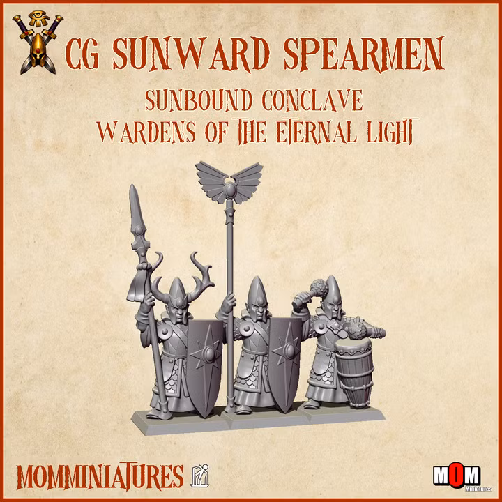 Sunbound Conclave Starter Army 1 – MoM Miniatures - Image 16