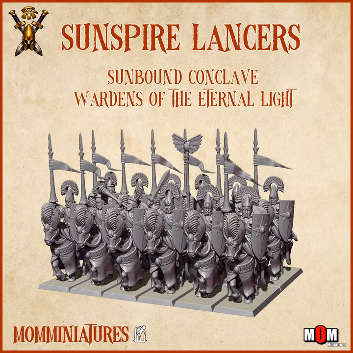 Sunbound Conclave Starter Army 1 – MoM Miniatures - Image 8