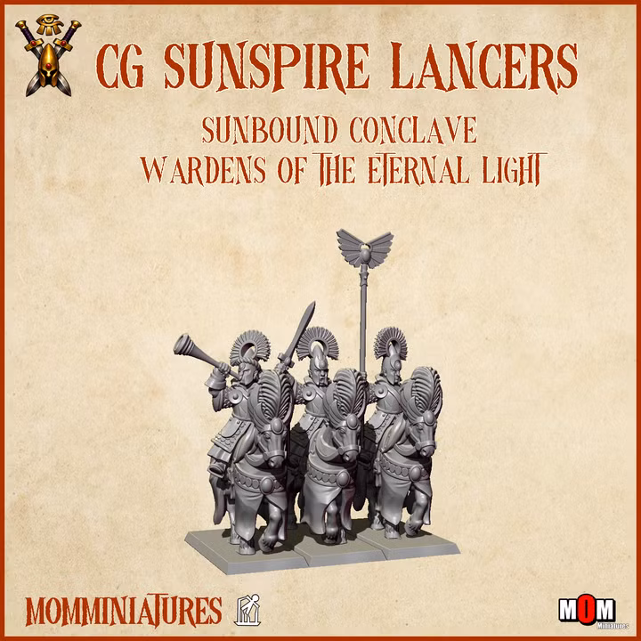 Sunbound Conclave Starter Army 1 – MoM Miniatures - Image 10