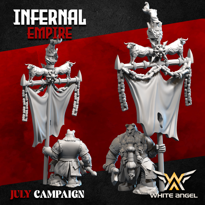 Infernal Bearer, Infernal Empire - White Angel Miniatures