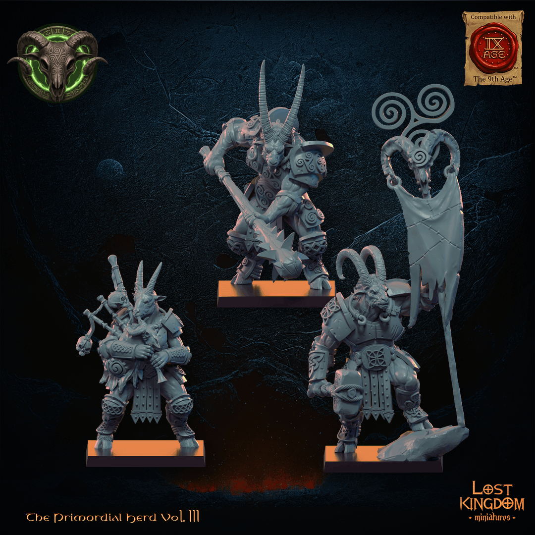 Longhorn Herd & Command Group, The Primordial Herd, Lost Kingdom
