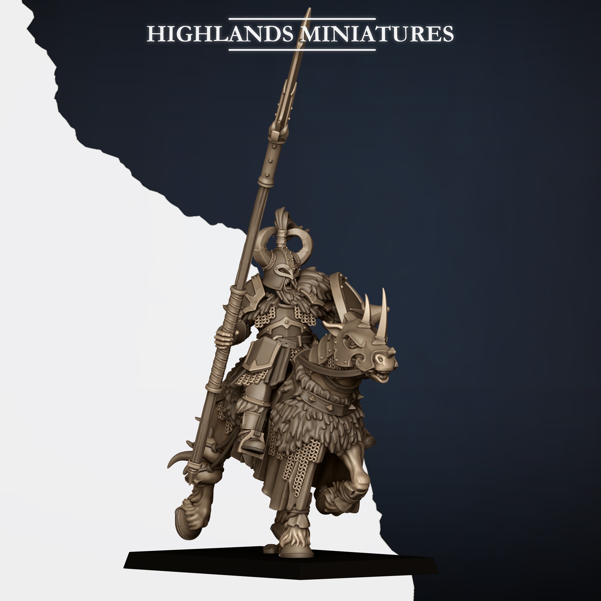 Mounted Norse Huscarls, Norse Tribes - Highlands Miniatures - Image 9