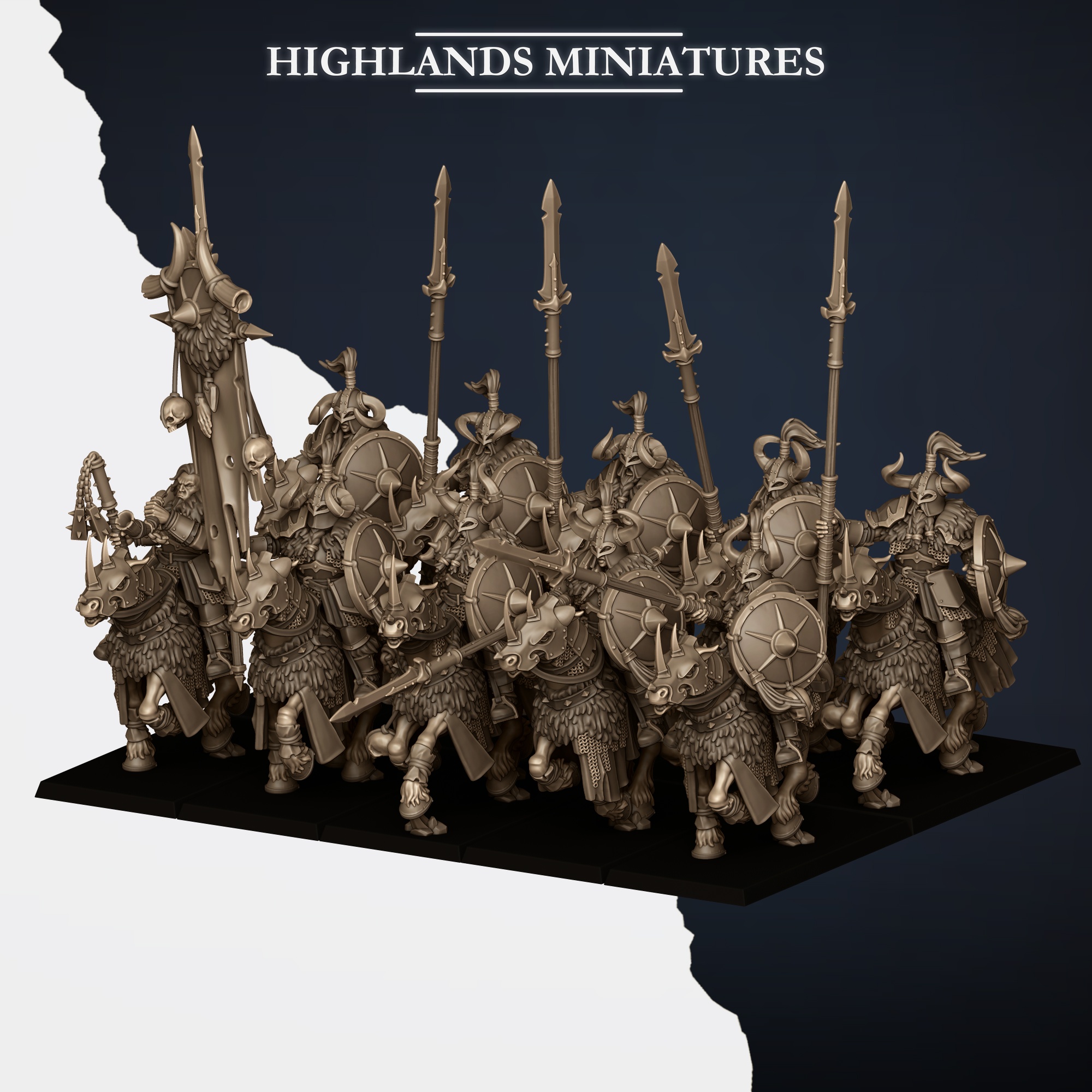 Mounted Norse Huscarls, Norse Tribes - Highlands Miniatures - Image 19