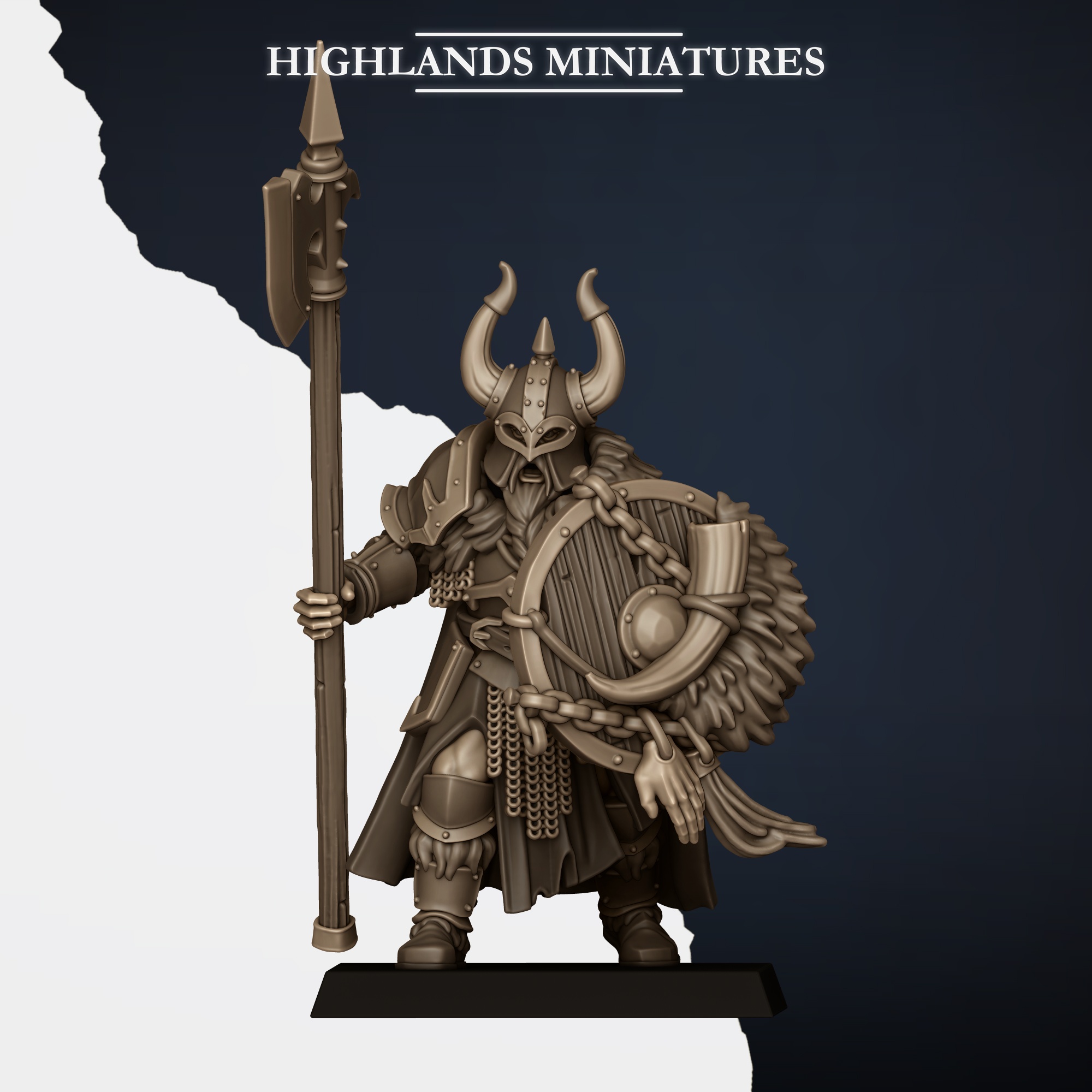 Norse Huscarls with Two-Handed Weapons, Norse Tribes - Highlands Miniatures - Image 5
