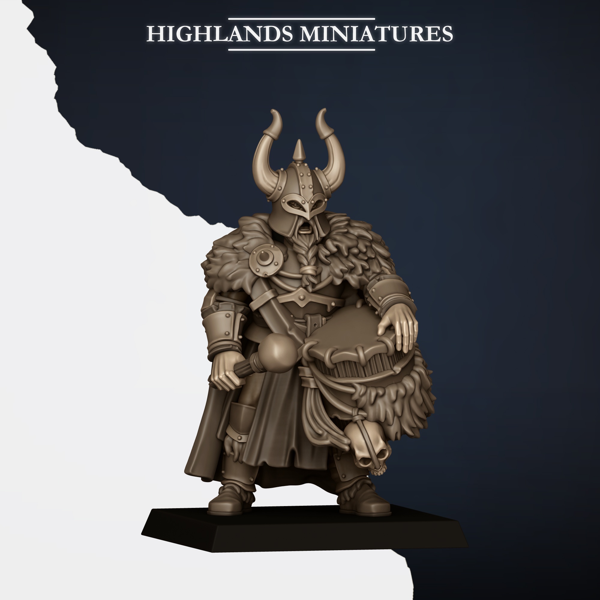 Norse Huscarls with Two-Handed Weapons, Norse Tribes - Highlands Miniatures - Image 4