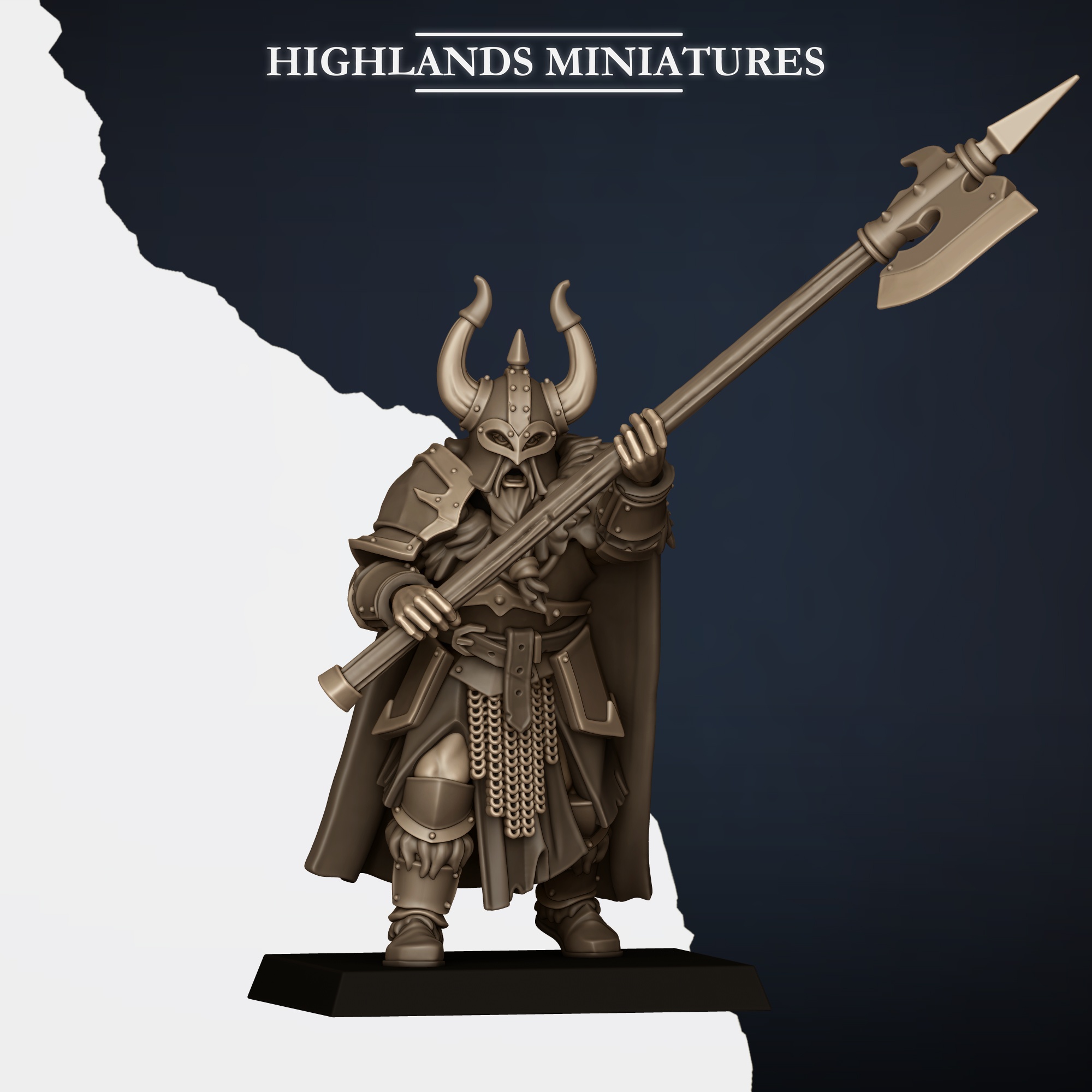 Norse Huscarls with Two-Handed Weapons, Norse Tribes - Highlands Miniatures - Image 8