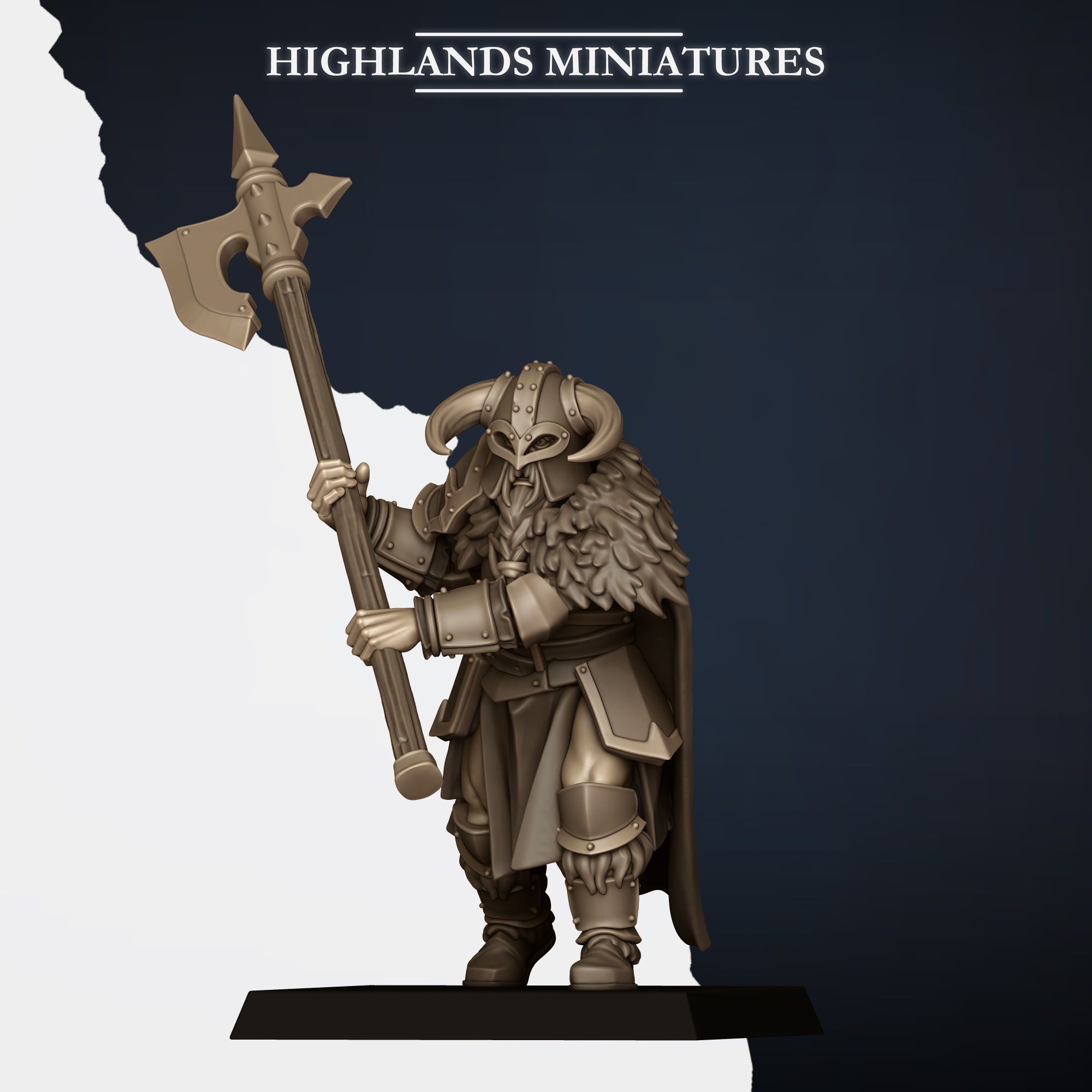 Norse Huscarls with Two-Handed Weapons, Norse Tribes - Highlands Miniatures - Image 11
