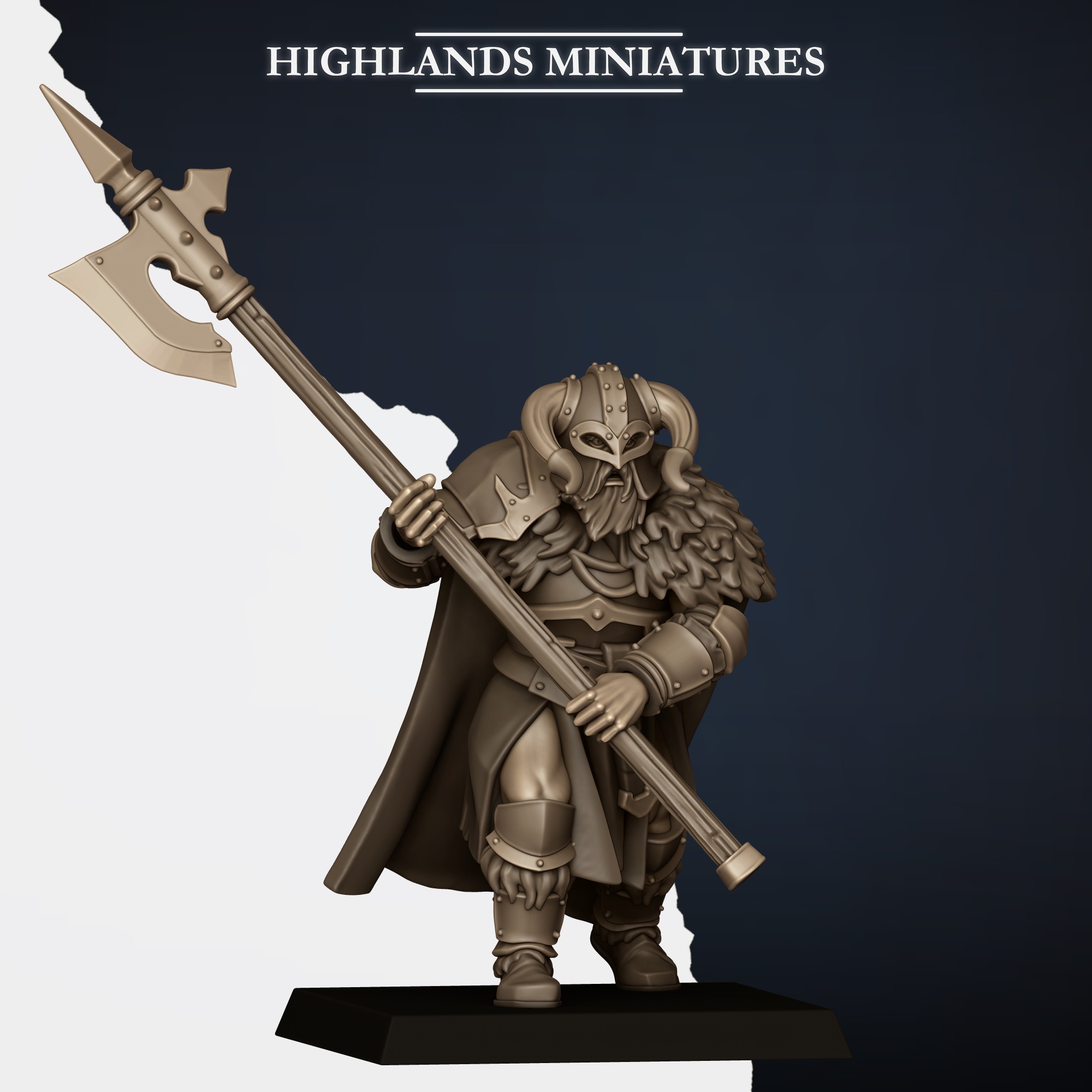 Norse Huscarls with Two-Handed Weapons, Norse Tribes - Highlands Miniatures - Image 12