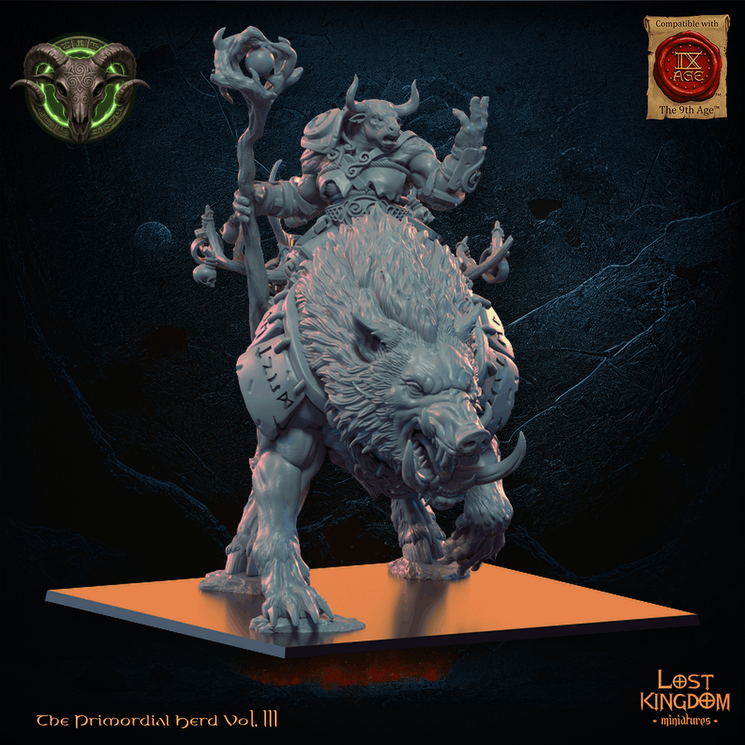 Minotaur Druid, The Primordial Herd - Lost Kingdom