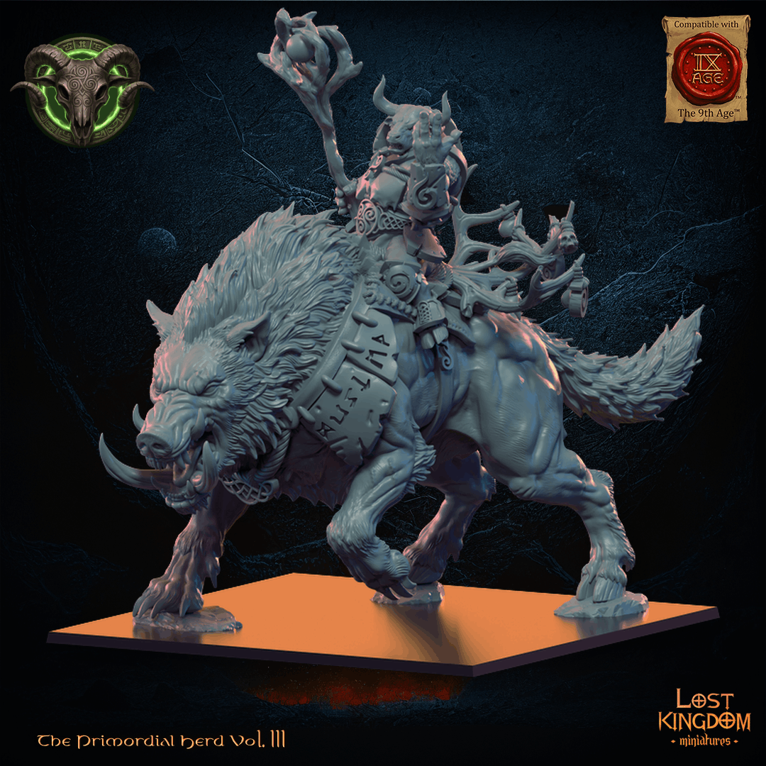 Minotaur Druid, The Primordial Herd - Lost Kingdom - Image 2