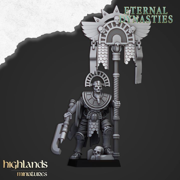 Eternal Pharaoh Banner, Eternal Dynasties - Highlands Miniatures