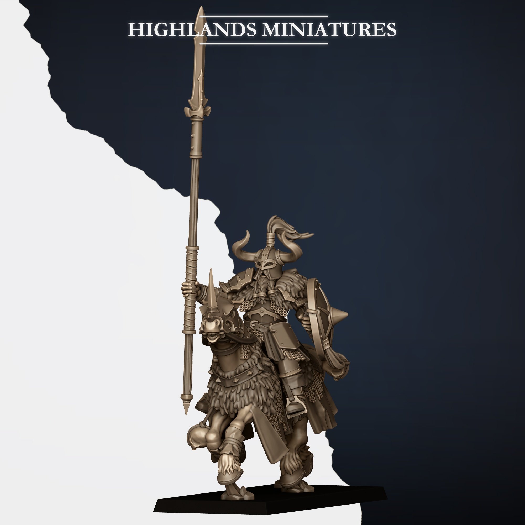 Mounted Norse Huscarls, Norse Tribes - Highlands Miniatures - Image 10
