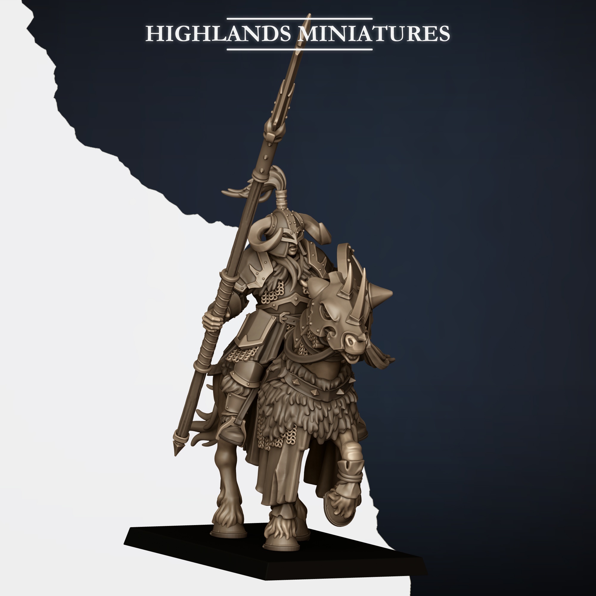 Mounted Norse Huscarls, Norse Tribes - Highlands Miniatures - Image 11