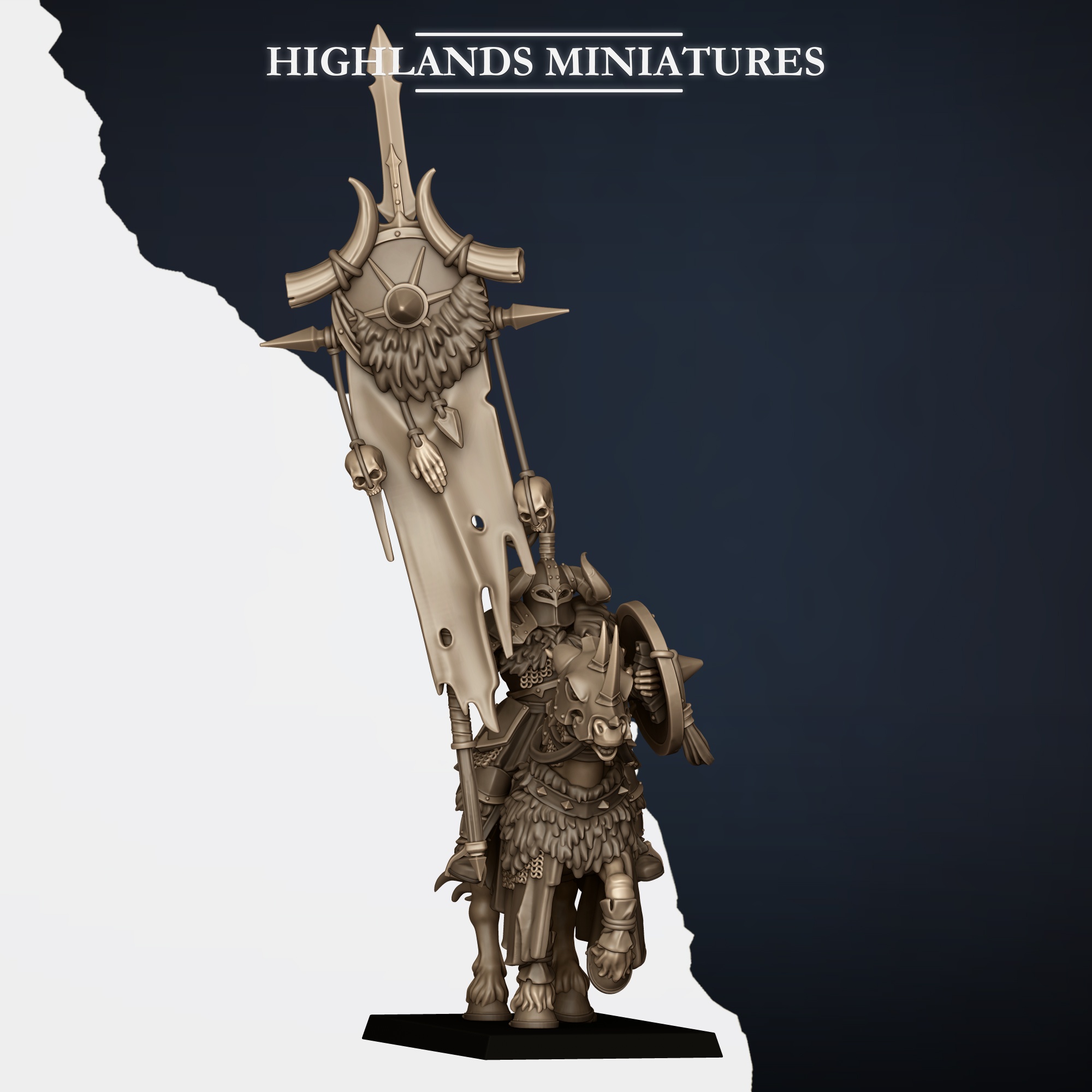 Mounted Norse Huscarls, Norse Tribes - Highlands Miniatures - Image 14