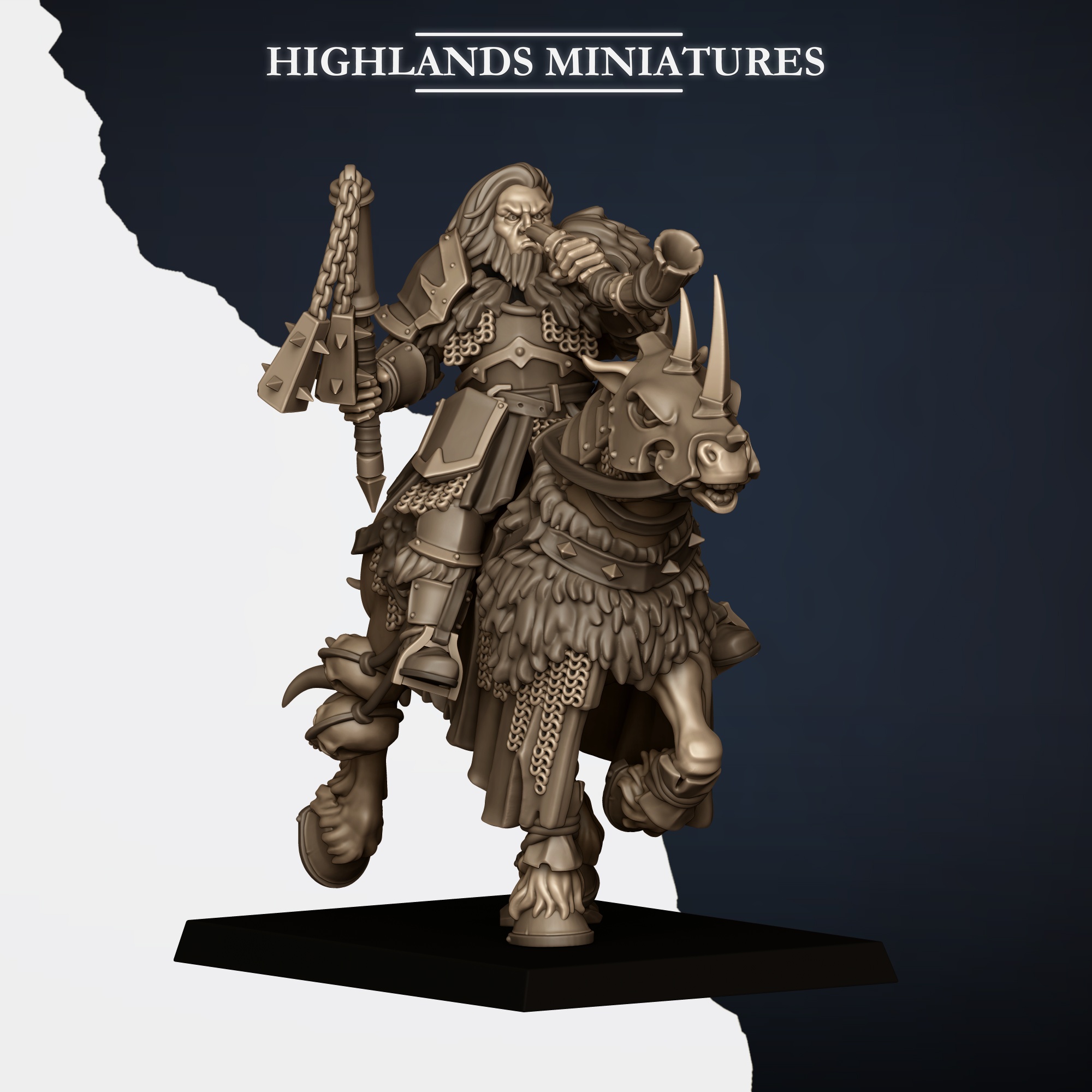 Mounted Norse Huscarls, Norse Tribes - Highlands Miniatures - Image 16