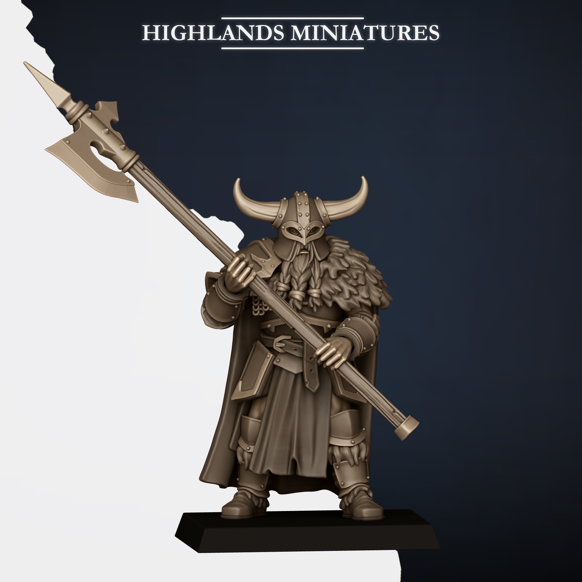 Norse Huscarls with Two-Handed Weapons, Norse Tribes - Highlands Miniatures - Image 10
