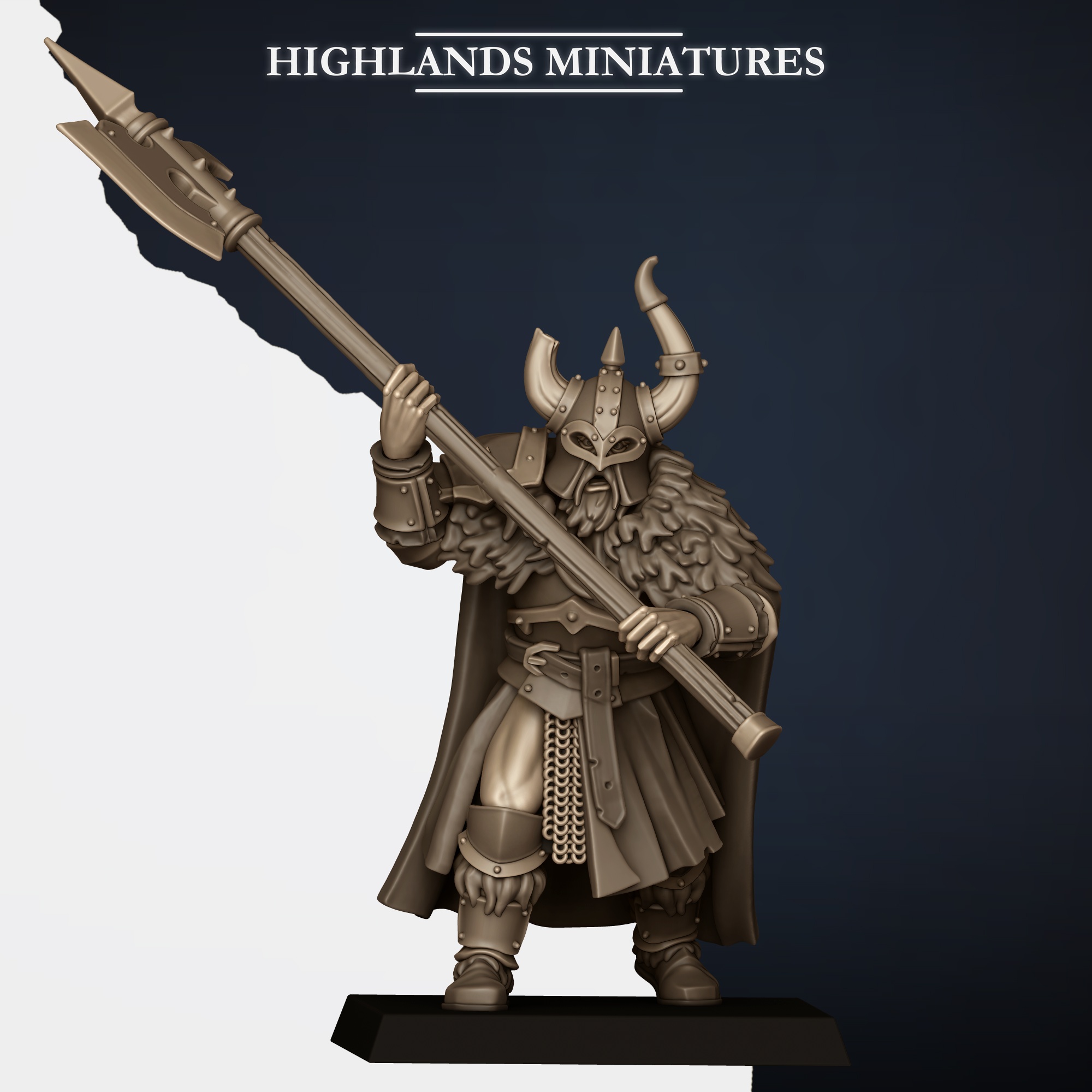 Norse Huscarls with Two-Handed Weapons, Norse Tribes - Highlands Miniatures - Image 13