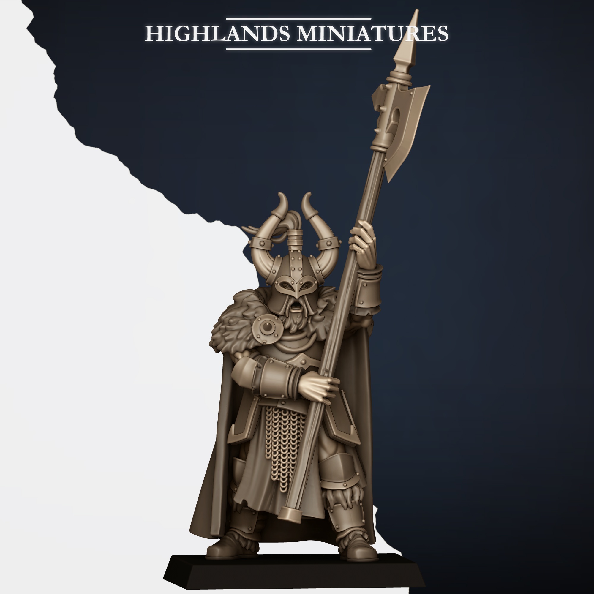 Norse Huscarls with Two-Handed Weapons, Norse Tribes - Highlands Miniatures - Image 14