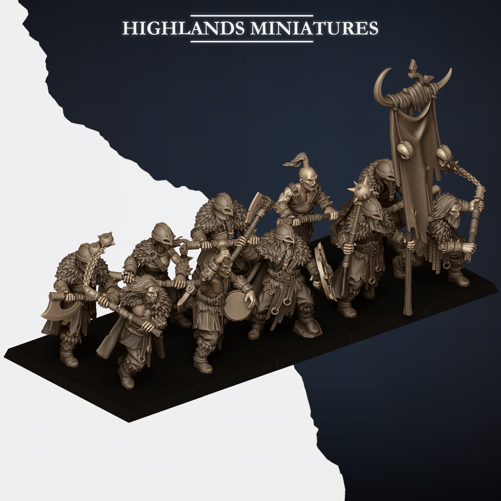 Norse Tribes Starter Army – Highlands Miniatures - Image 6