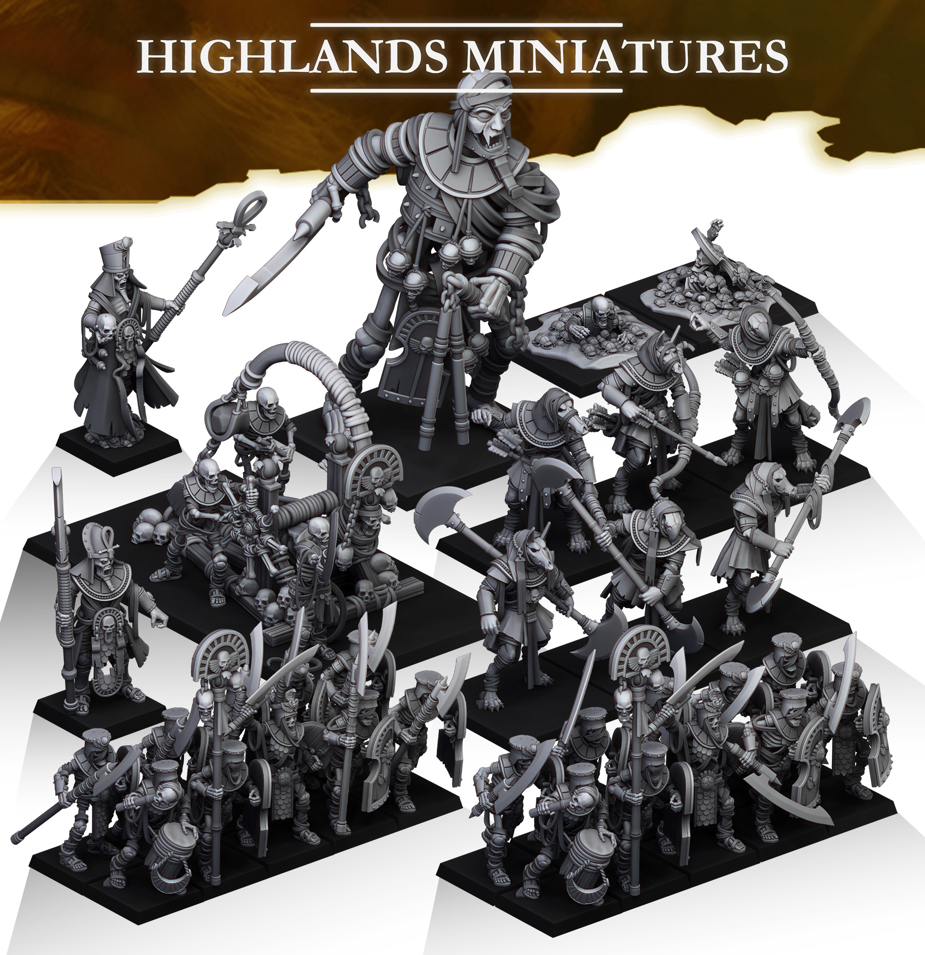 Eternal Dynasties Reinforcements 1 – Highlands Miniatures