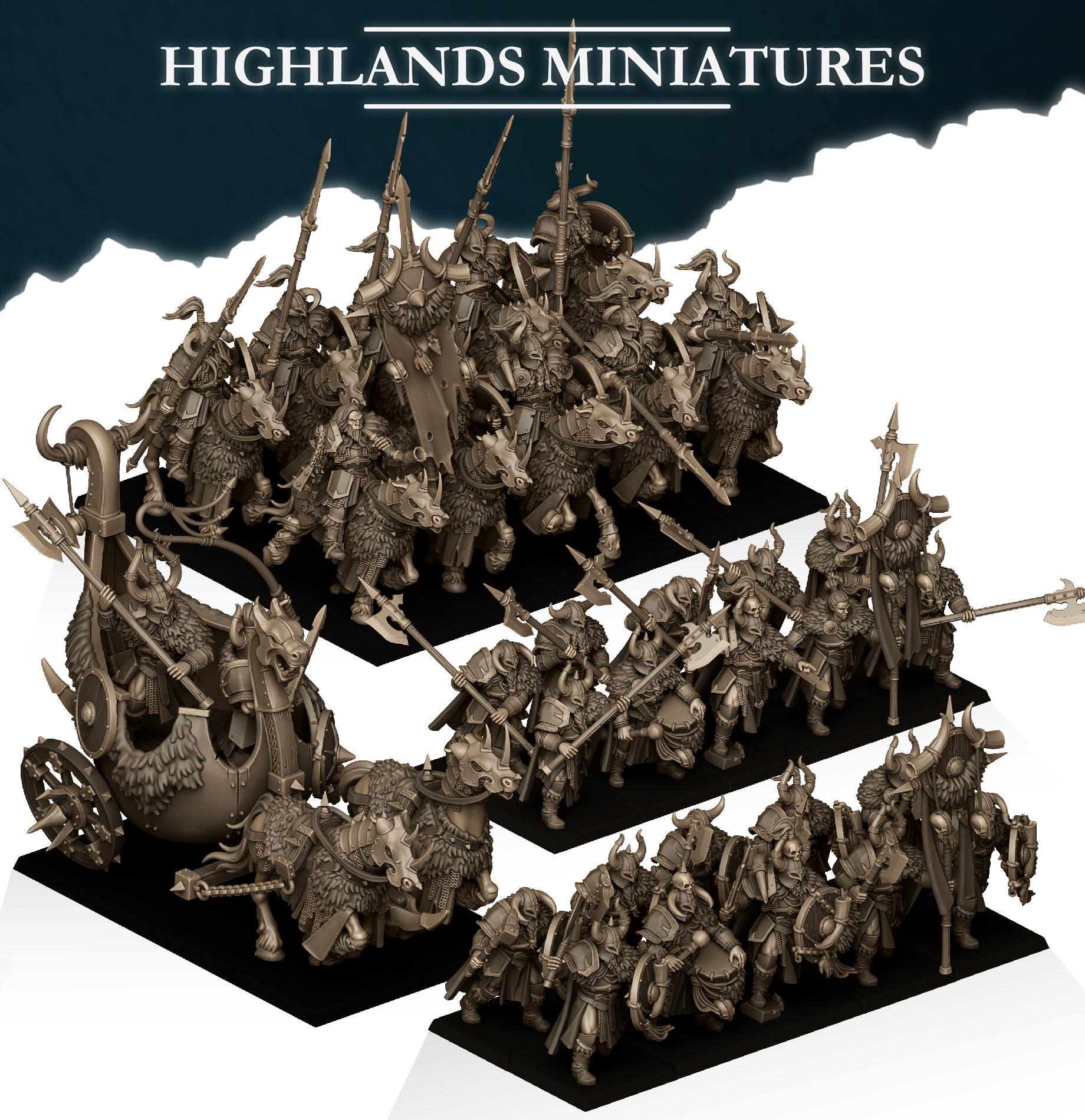 Norse Huscarl Expansion Set – Highlands Miniatures
