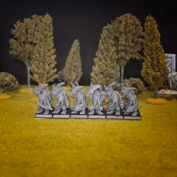 Shadowclaw Stalkers – Gnawbound Clans | MOM Miniatures - Image 3