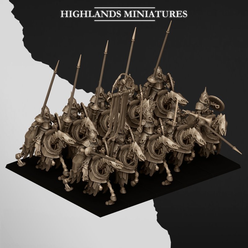 Dark Knights Cavalry Unit – Transylvania | Highlands Miniatures - Image 3