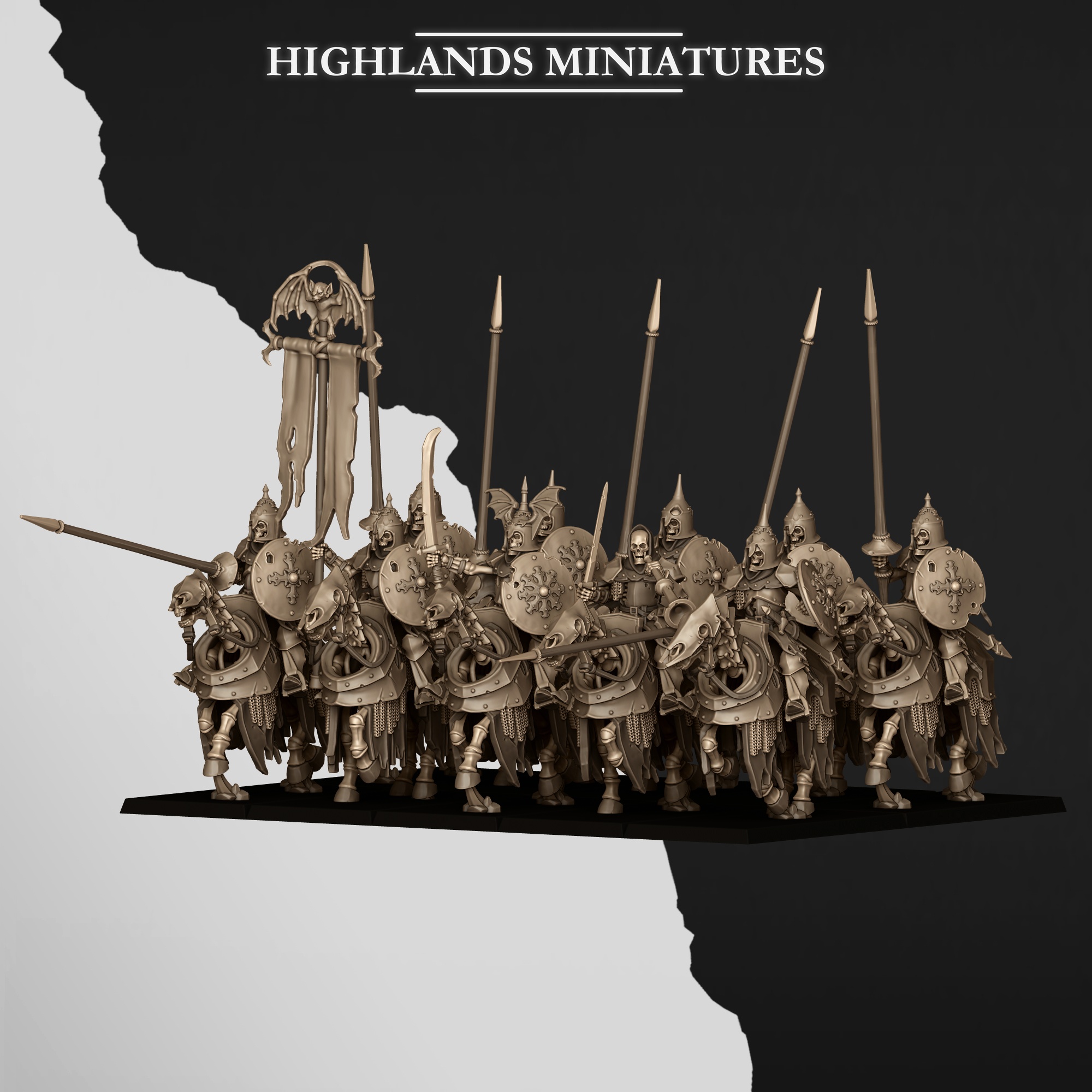 Dark Knights Cavalry Unit – Transylvania | Highlands Miniatures - Image 5