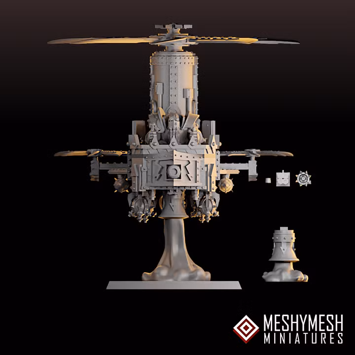 Evil Dwarf Blacksmoke Rotor – MeshyMesh - Image 3