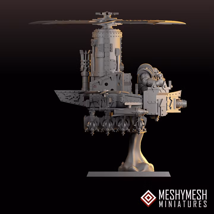 Evil Dwarf Blacksmoke Rotor – MeshyMesh - Image 6