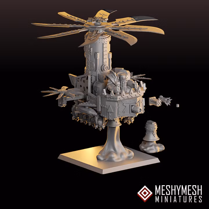 Evil Dwarf Blacksmoke Rotor – MeshyMesh - Image 9
