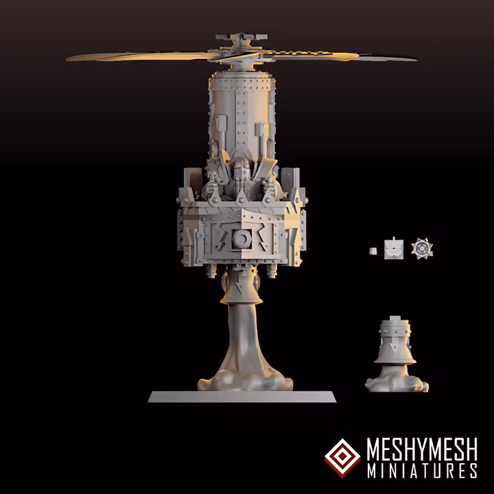 Evil Dwarf Blacksmoke Rotor – MeshyMesh - Image 10