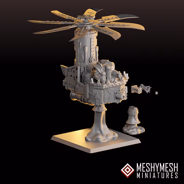 Evil Dwarf Blacksmoke Rotor – MeshyMesh - Image 13