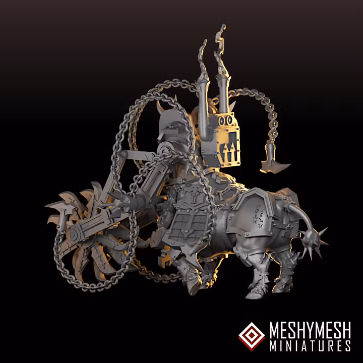 Evil Dwarf Forge Centaur Ironstorm – MeshyMesh - Image 4